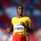 Caster Semenya of Team Africa celebrates victory following the Womens 800 Meter during day two of the IAAF Continental Cup at Mestsky Stadium on September 9, 2018 in Ostrava, Czech Republic.